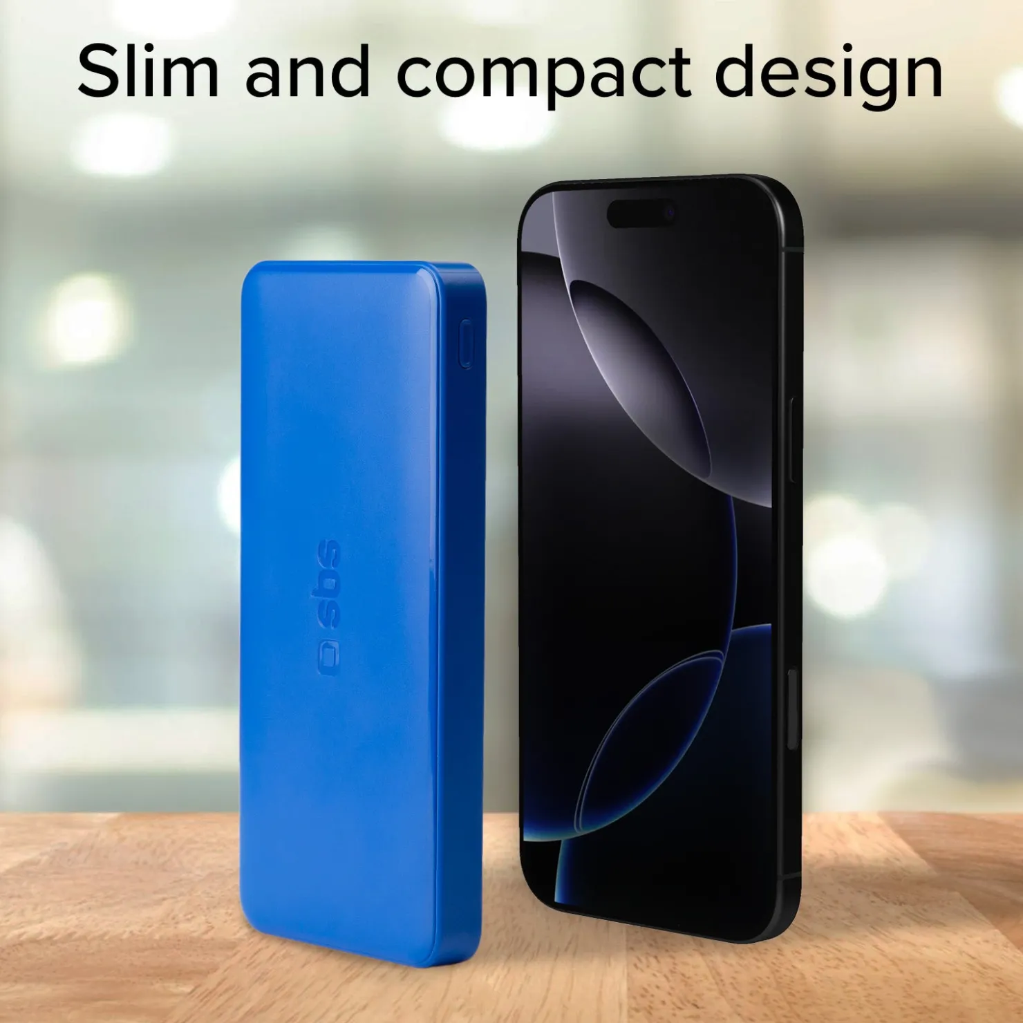 Powerbank fast charge mit 10.000 mAh und 2 USB|SBS Clearance