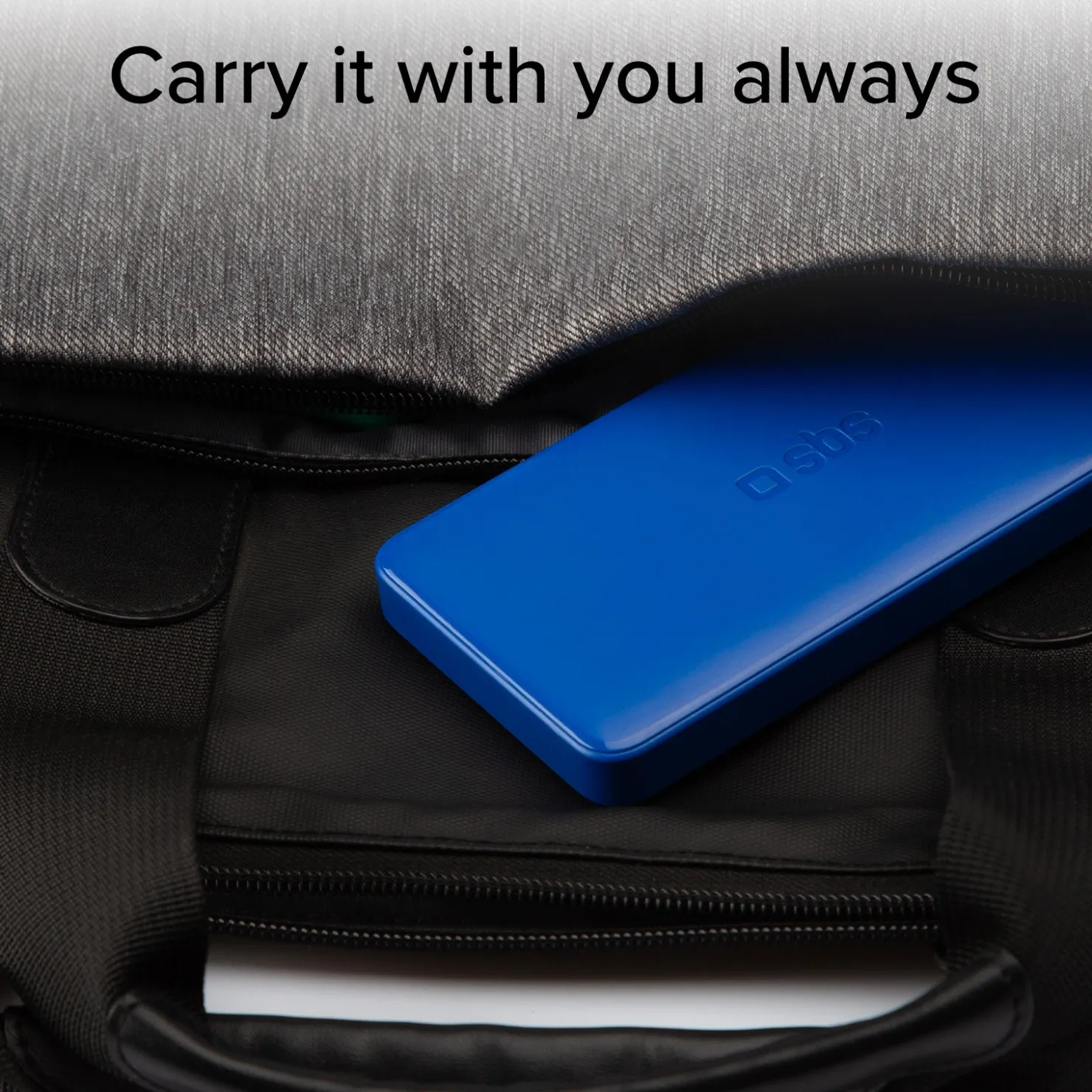 Powerbank fast charge mit 10.000 mAh und 2 USB|SBS Clearance