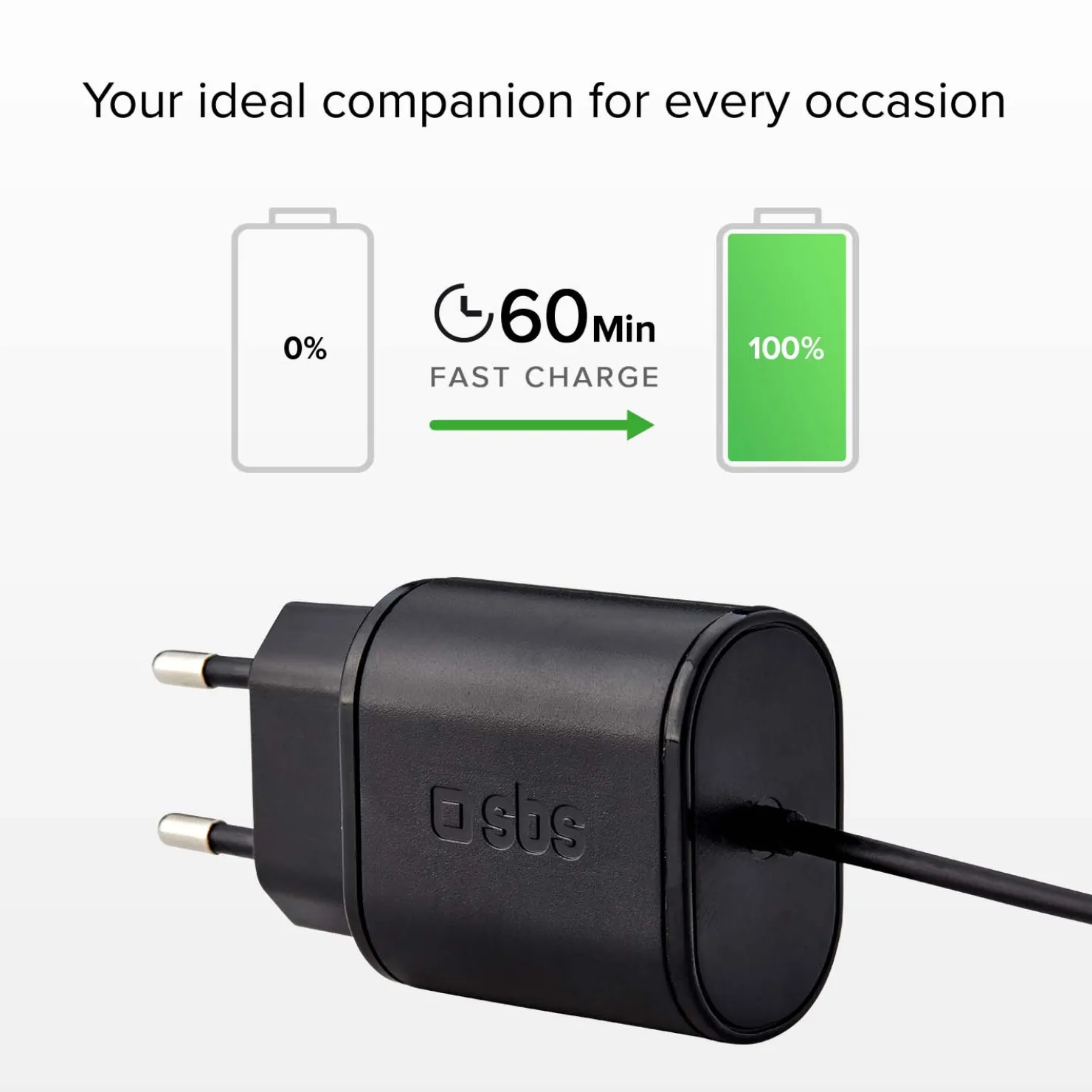Reiseladegerät von 10W Typ C|SBS Hot