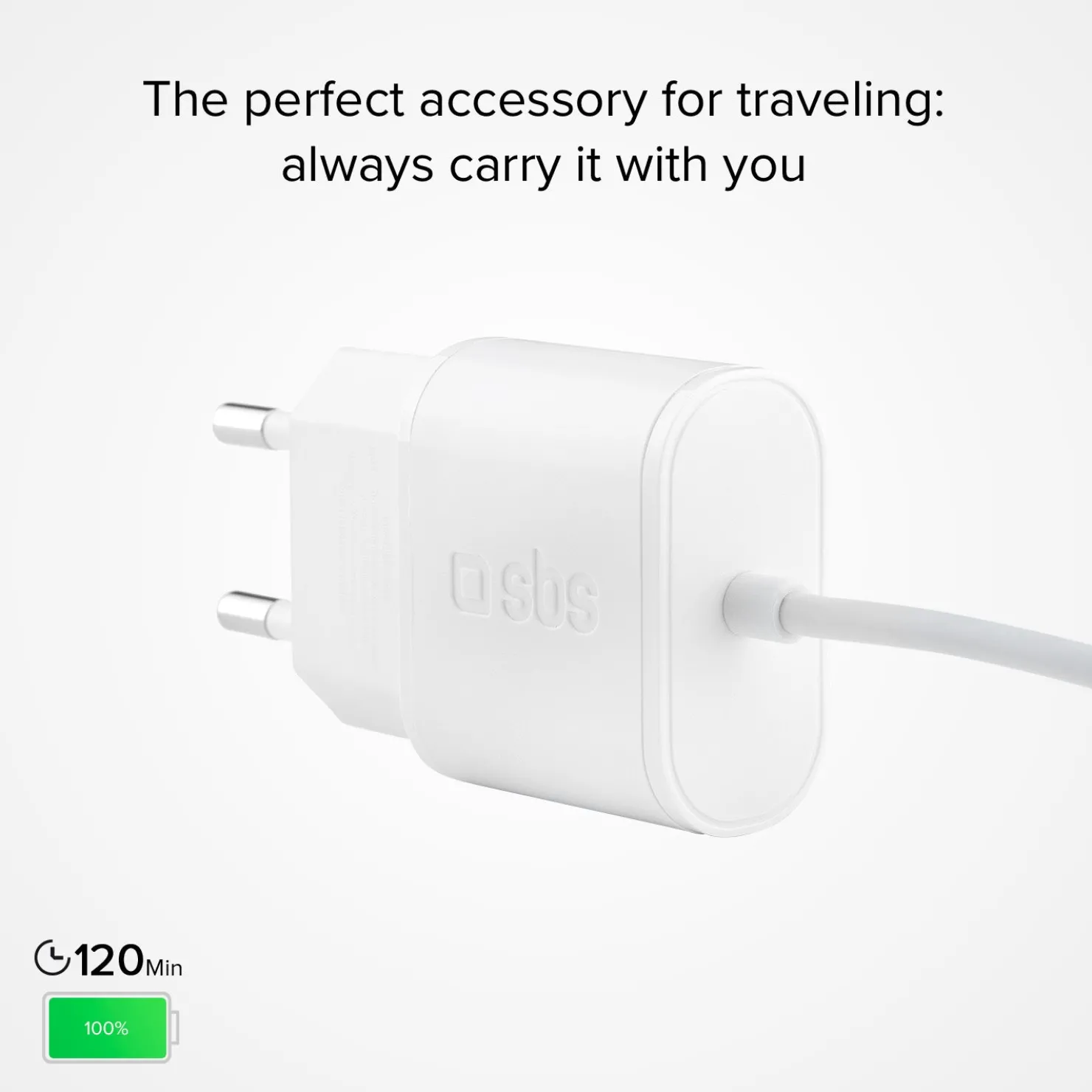 Reiseladegerät 5W für iPhone, iPad und iPod|SBS Discount