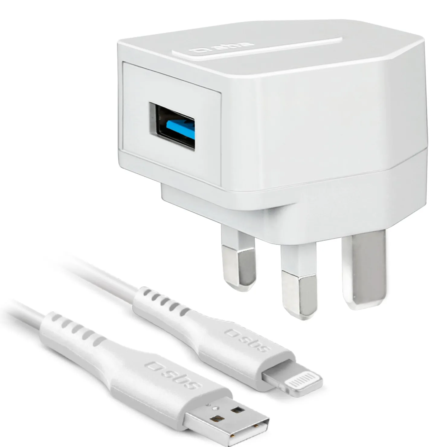 Reiseladegerätset USB – Lightning|SBS New