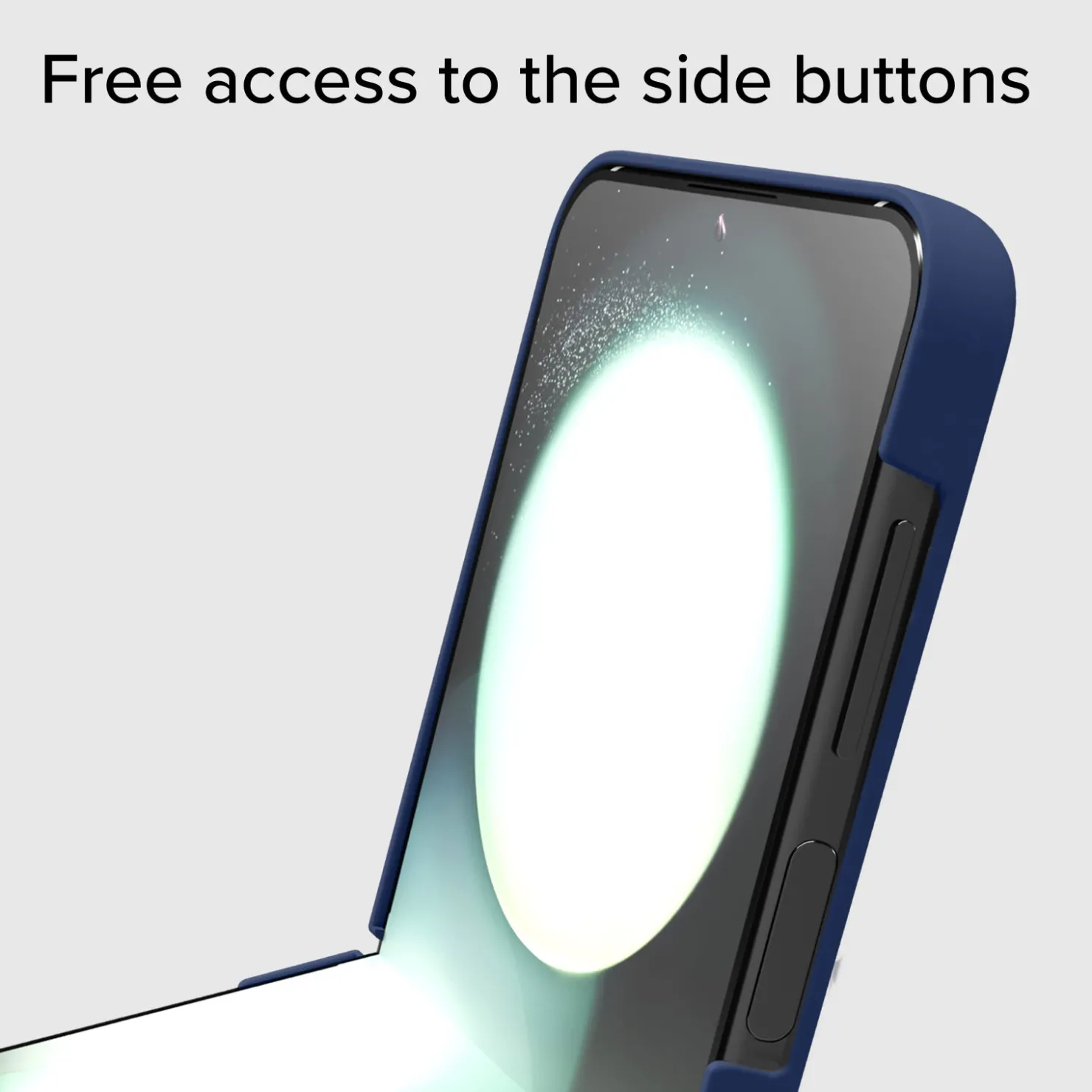 Silikon-Cover mit Innenseite aus Mikrofaser für Samsung Z Flip 5|SBS Online