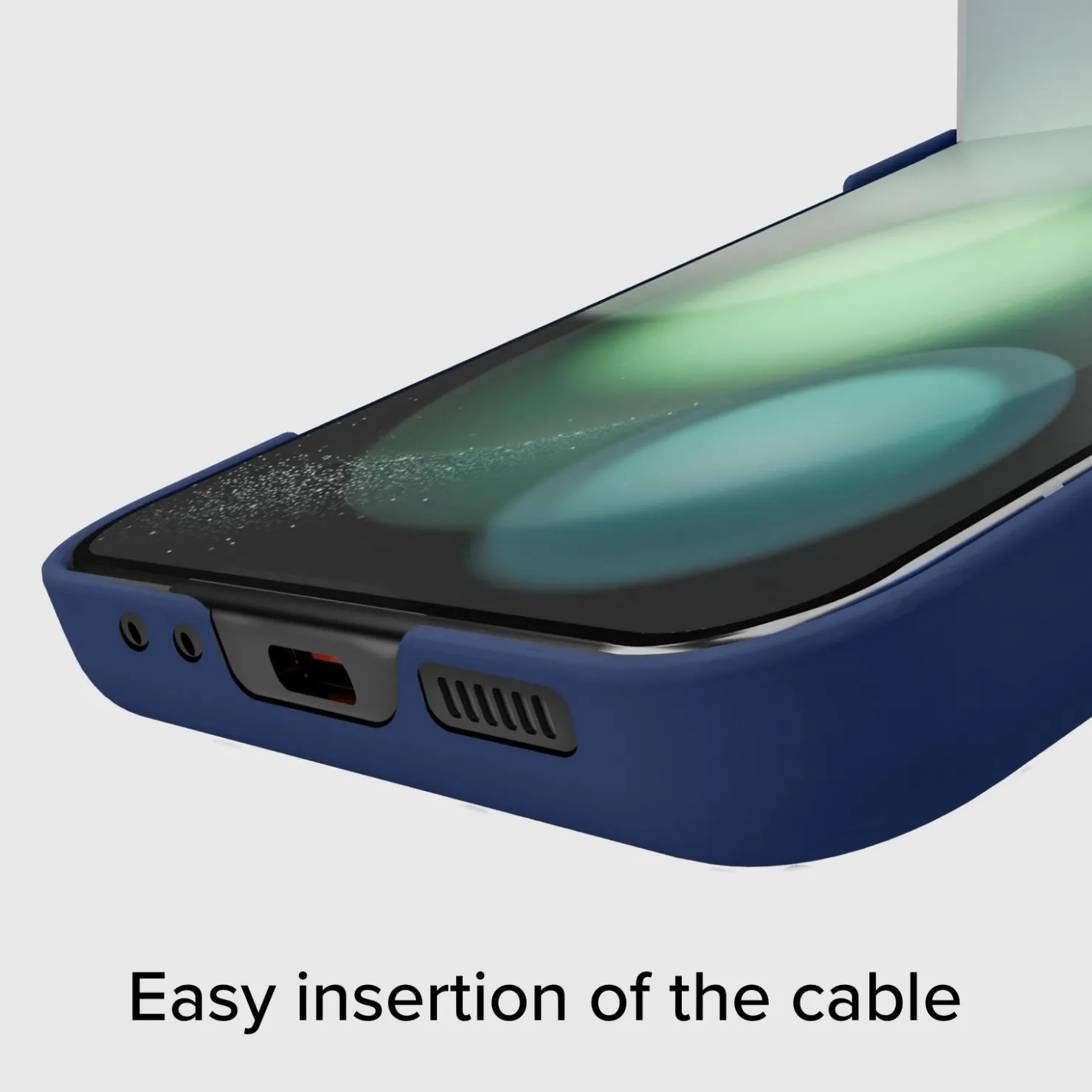 Silikon-Cover mit Innenseite aus Mikrofaser für Samsung Z Flip 5|SBS Online
