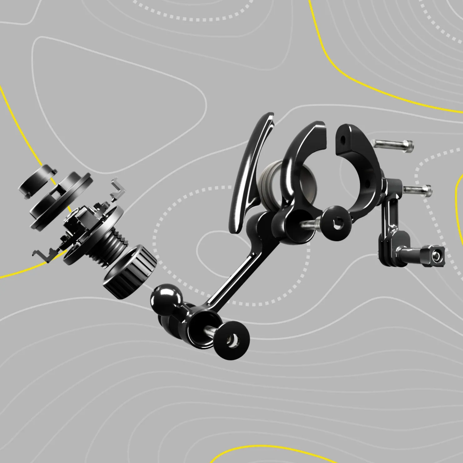 Smartphonehalterung Lock Pro für Motorräder|SBS Outlet