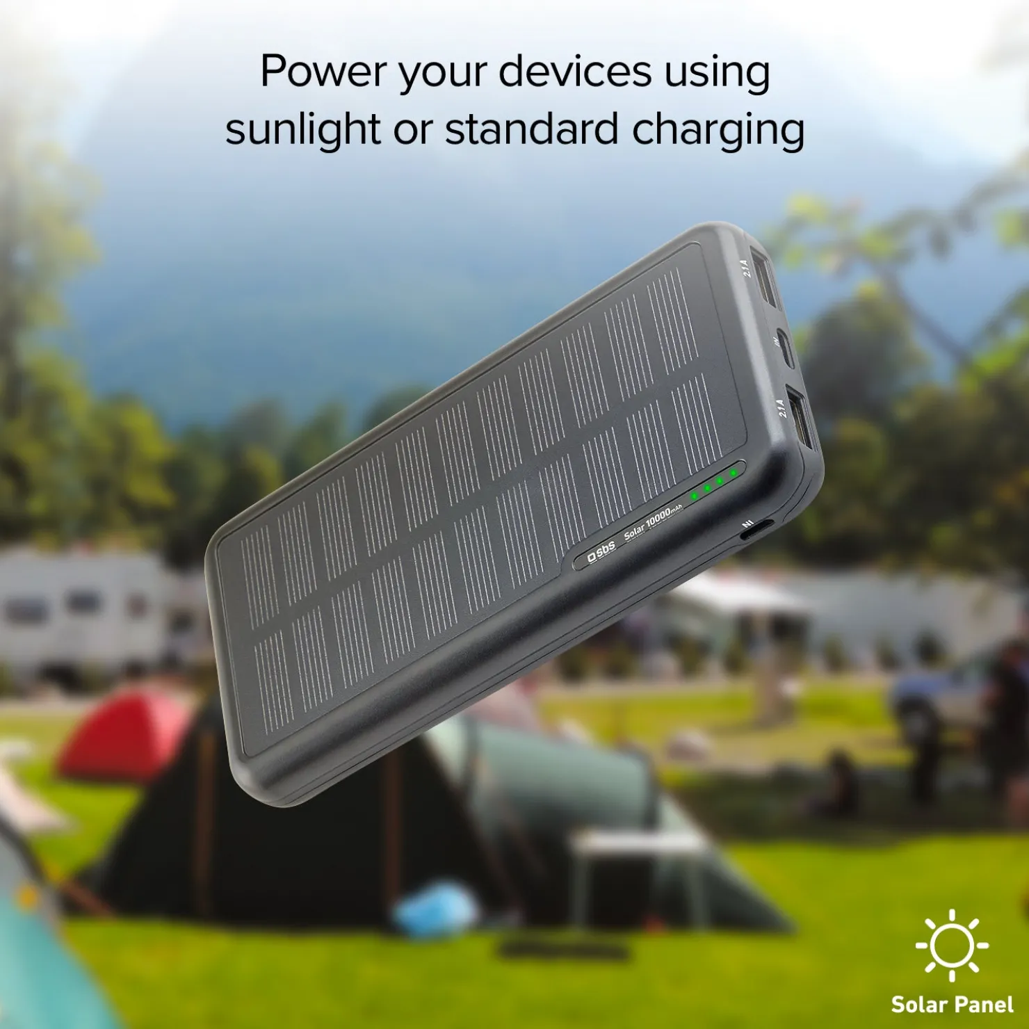 Solar Powerbank 10.000 mAh|SBS Sale
