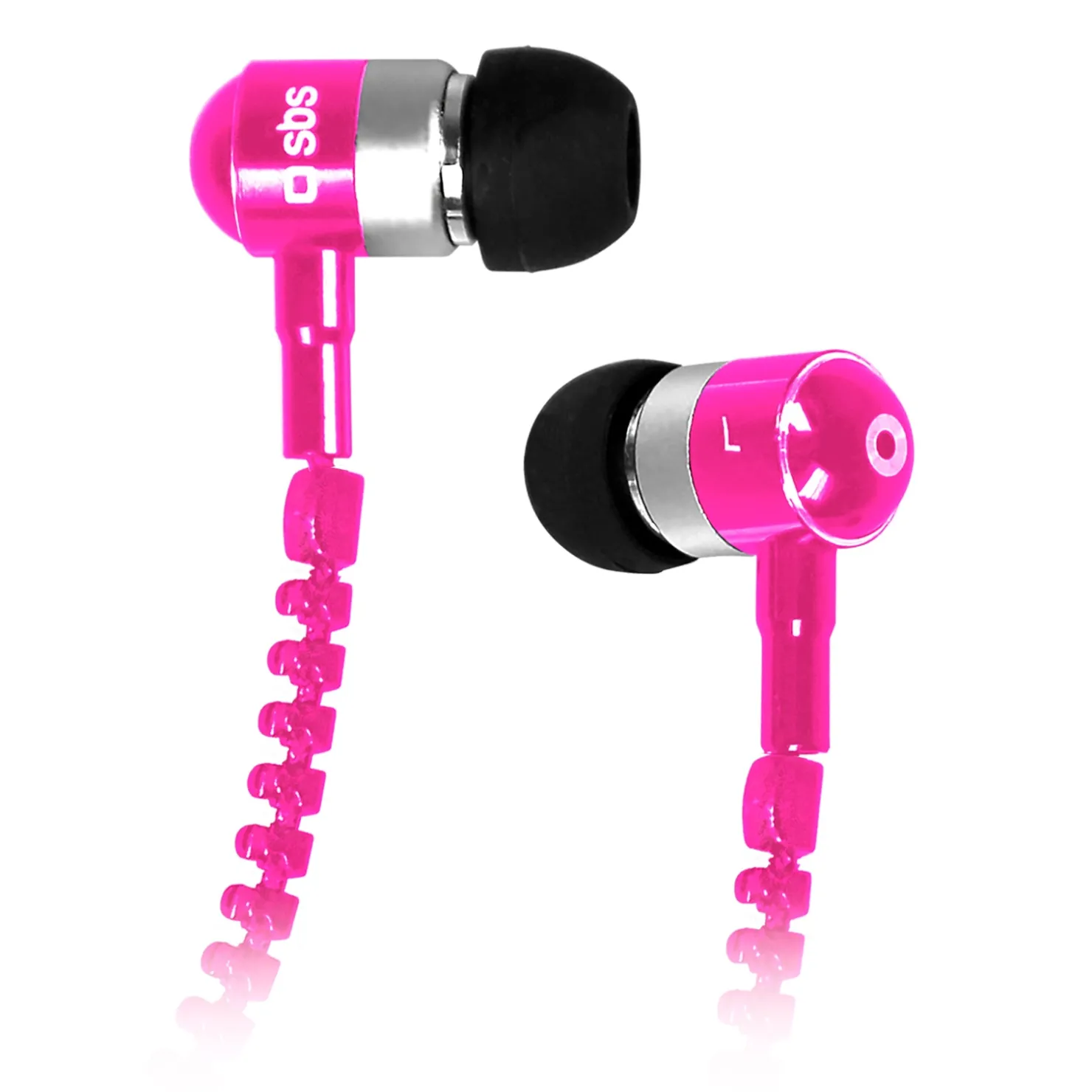 Stereo-Kopfhörer mit Kabel Zip, 3,5 mm Klinkenstecker mit Mikrofon und Antworttaste|SBS Sale