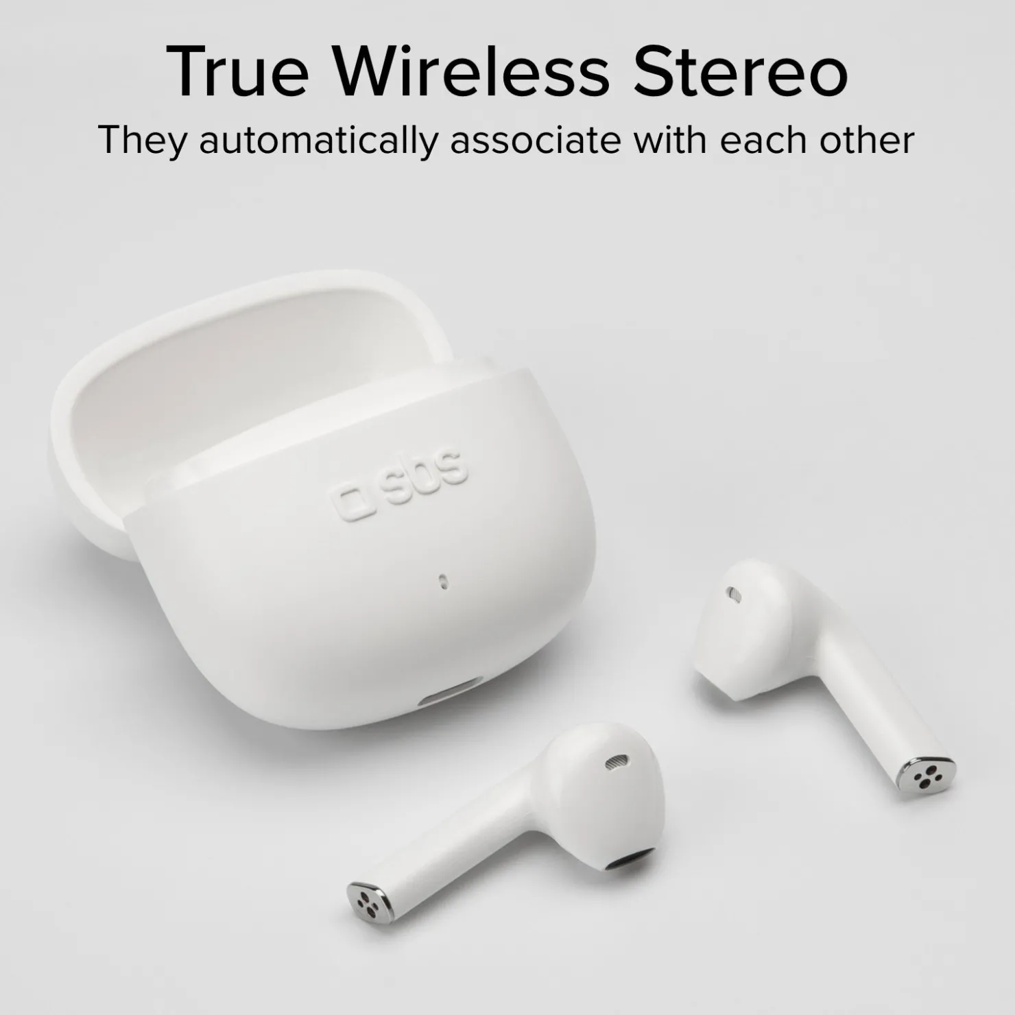TWS One Color – kabellose Ohrhörer mit True-Wireless-Stereo-Technologie|SBS Fashion