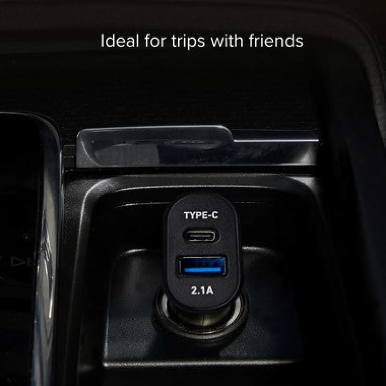 Typ C - USB KFZ-Ladegerät von 2.1A|SBS Fashion