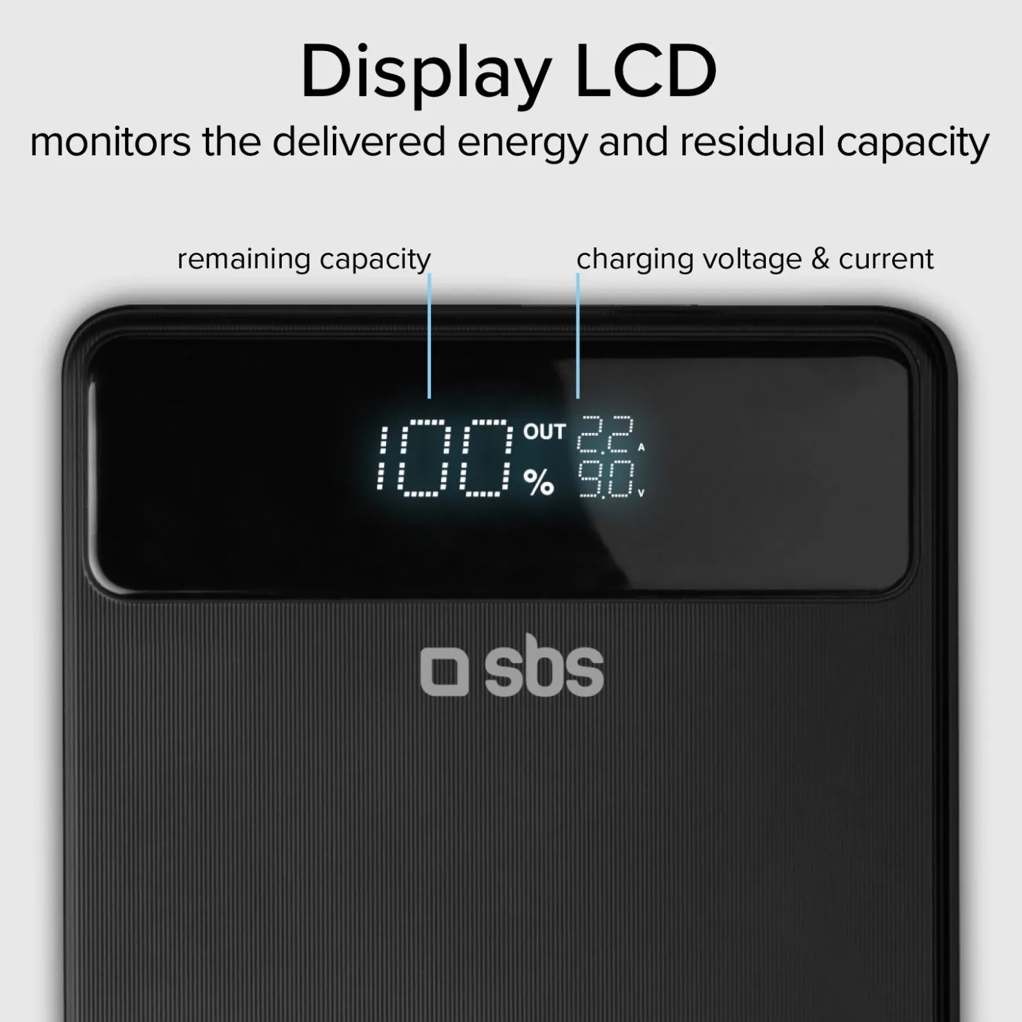 Ultra-schlanke Powerbank mit 20.000 mAh 100 Watt|SBS Discount