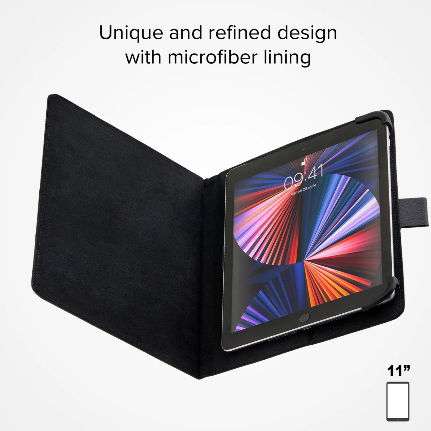 Universelle Buchständer-Schutzhülle für Tablets von 9 bis 11 Zoll|SBS New