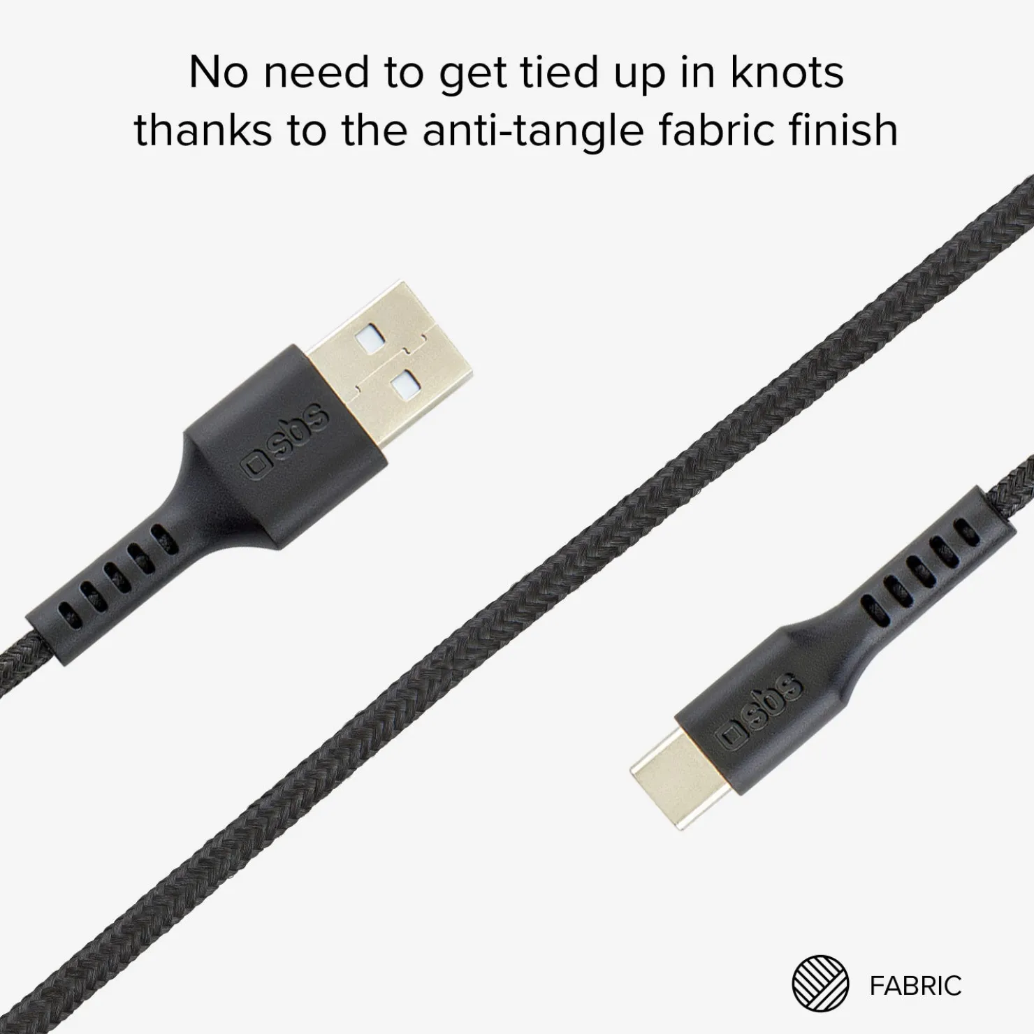 USB auf USB-C Kabel mit Magnethalterung|SBS Fashion