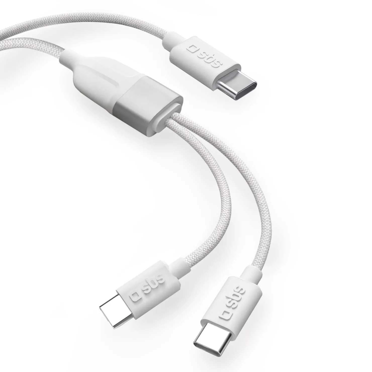 USB Typ-C Splitter mit dualem USB-C Ausgang 60W|SBS Clearance