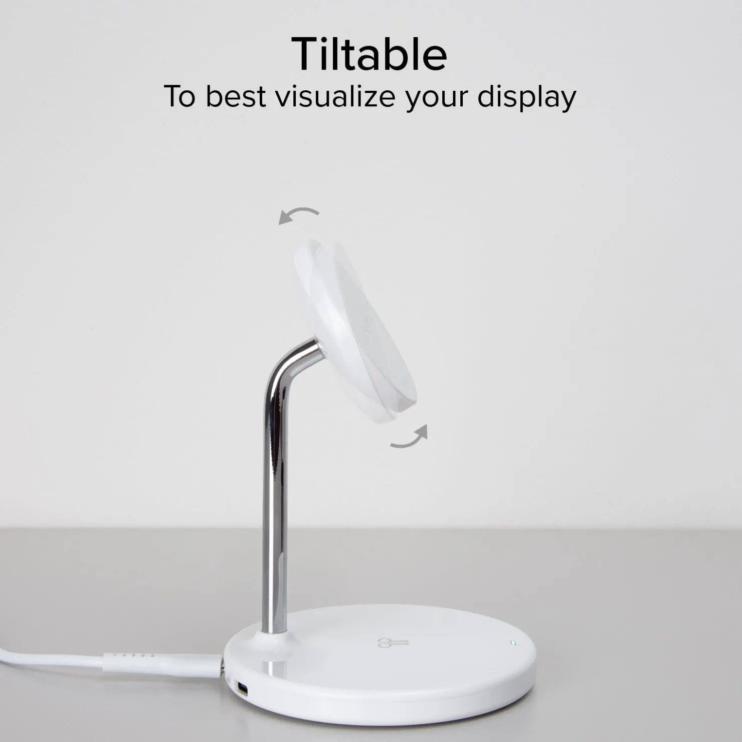 Vertikale kabellose 2-in-1-Ladestation für iPhone, Android-Handys, AirPods, TWS-Ohrhörer|SBS Clearance