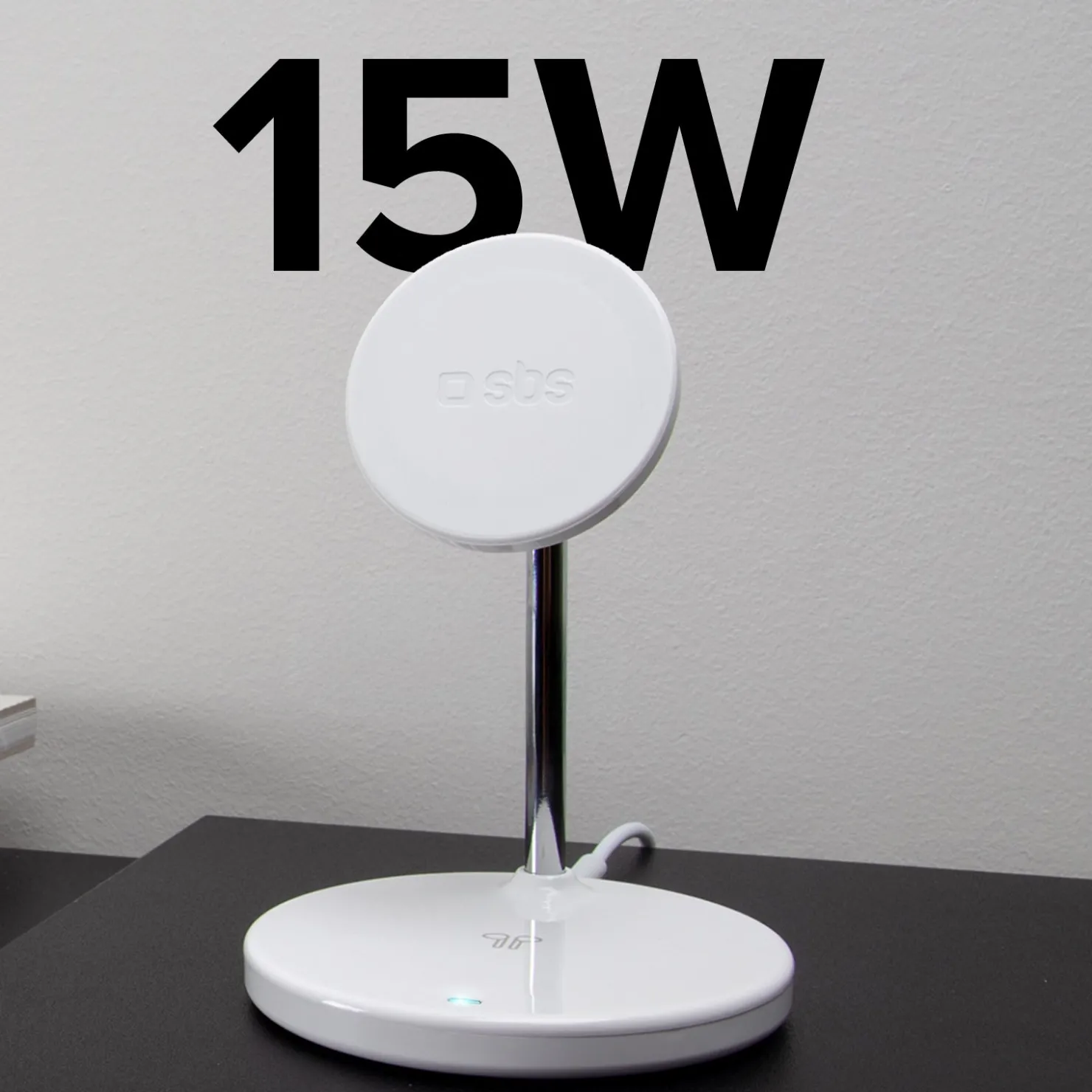 Vertikale kabellose 2-in-1-Ladestation für iPhone, Android-Handys, AirPods, TWS-Ohrhörer|SBS Clearance