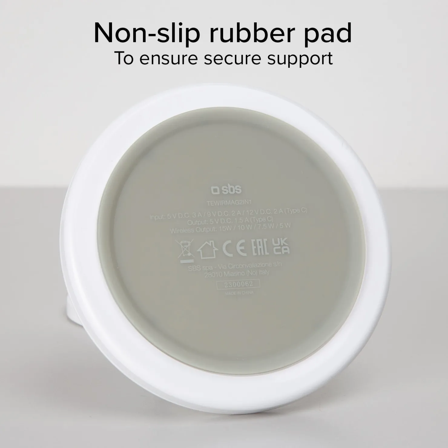 Vertikale kabellose 2-in-1-Ladestation für iPhone, Android-Handys, AirPods, TWS-Ohrhörer|SBS Clearance