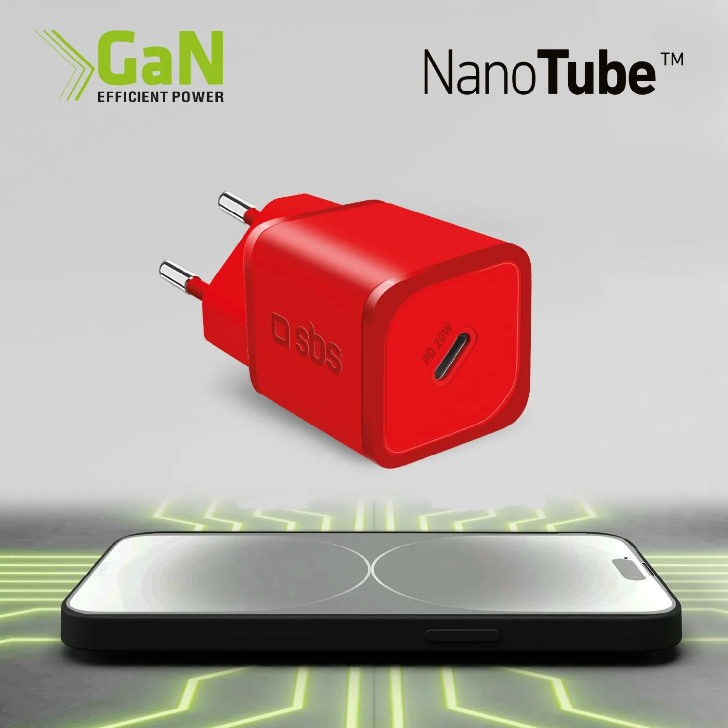 20-W-GaN-Power Delivery-Ultra-Schnellladegerät|SBS Online
